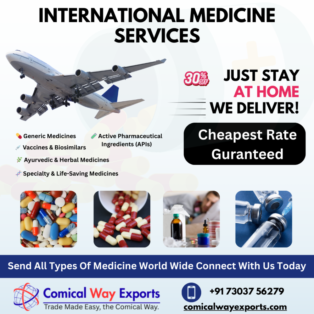International Medicine Exporter In India